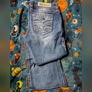 Rock Revival Light Blue Boot Cut Jeans